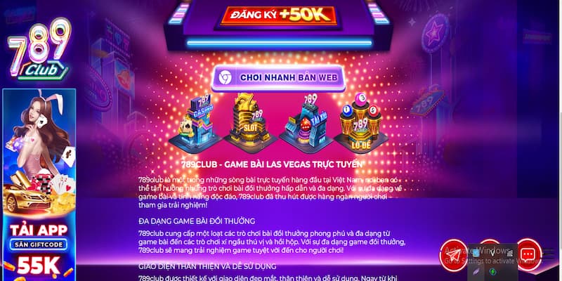 Tải Game 789 Club Trải Nghiệm Cược Trên Điện Thoại Dễ Dàng